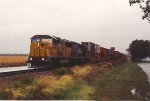 Eastbound stack train